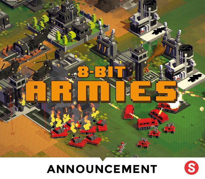 SOEDESCO's tweet photo. Announcing 8-Bit Armies! Trailer: https://t.co/WFlnxRdcx5 Full press release: https://t.co/bJxVg3i8j3 @petroglyphgames @8BitArmies https://t.co/bdb7Vjjogr