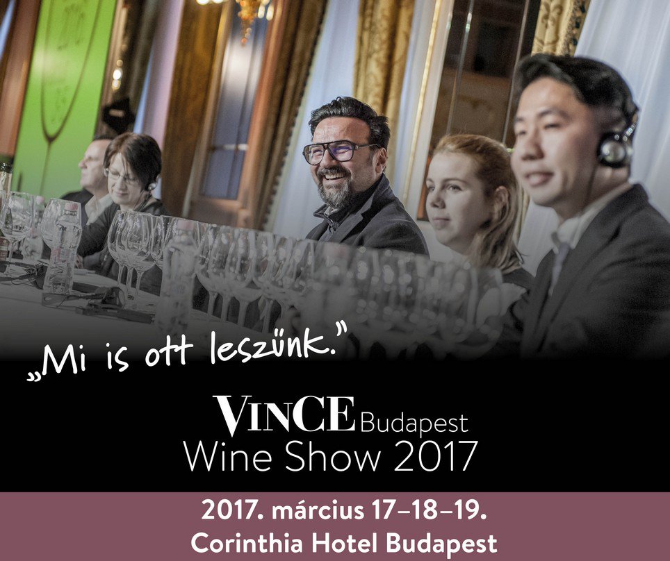 DunavoxHu's tweet photo. 8. VinCE Budapest Wine Show 160 kiállítóval, március 17–19. között a Corinthia Hotelben. https://t.co/1lGNwHVEeI
