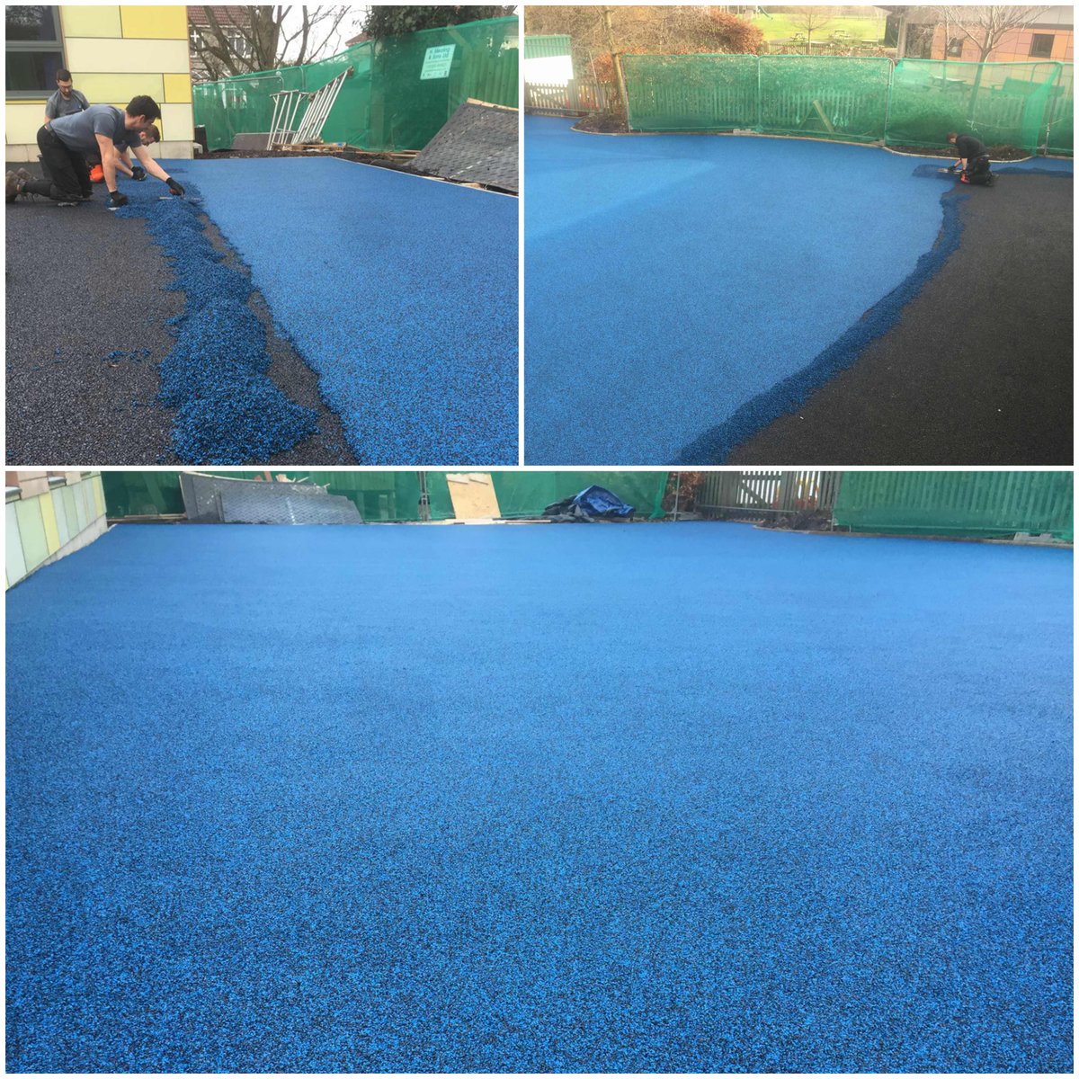 Flexflooring's tweet photo. Back to basics, completed 200m2 of Rubbaflex SG Safer Play surface for a school in Bath. https://t.co/Y4EvNHe9Lb