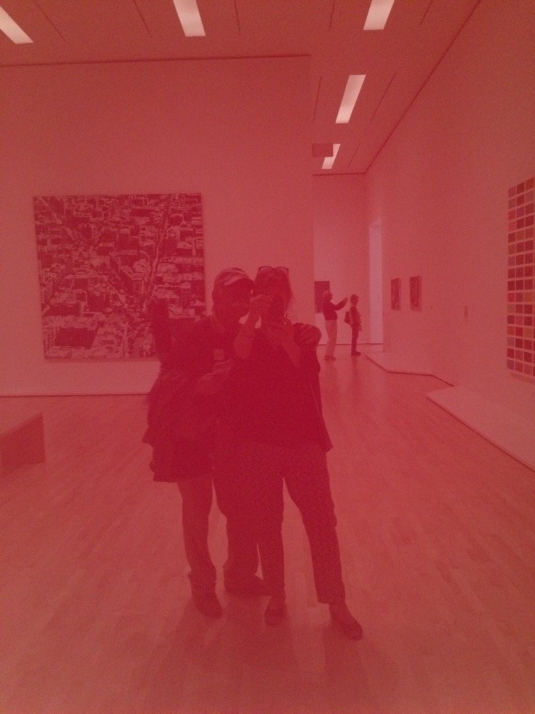 Happy Birthday Gerhard Richter (Foto aufgenommen im MOMA San Francisco 