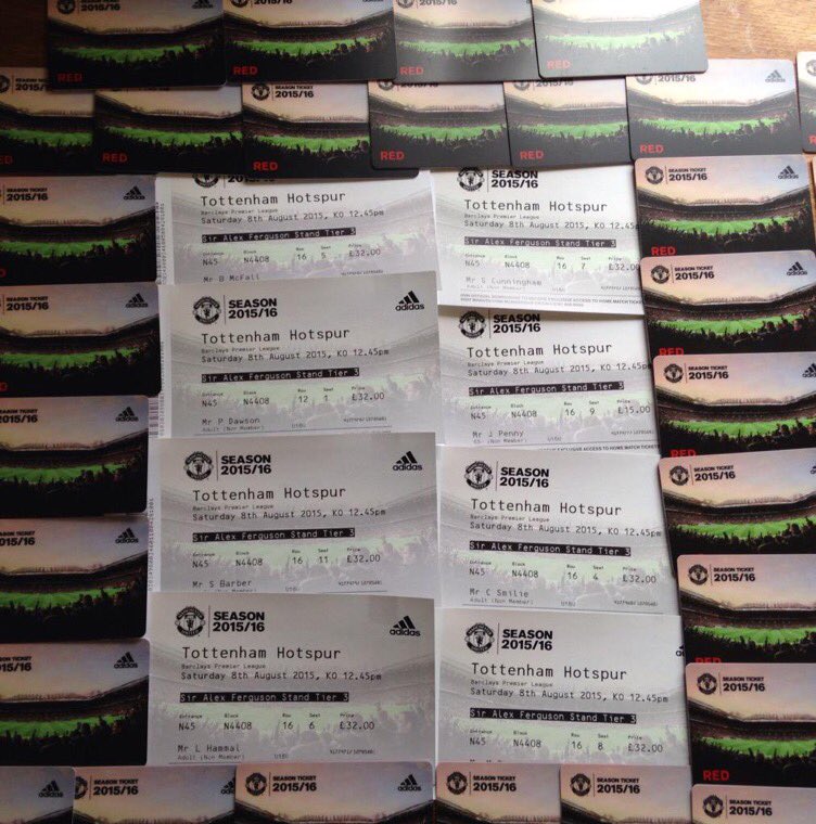 LochLomondFC's tweet photo. Tickets ready, #mypremexperience @PremExperience https://t.co/ReiSjjGkCO