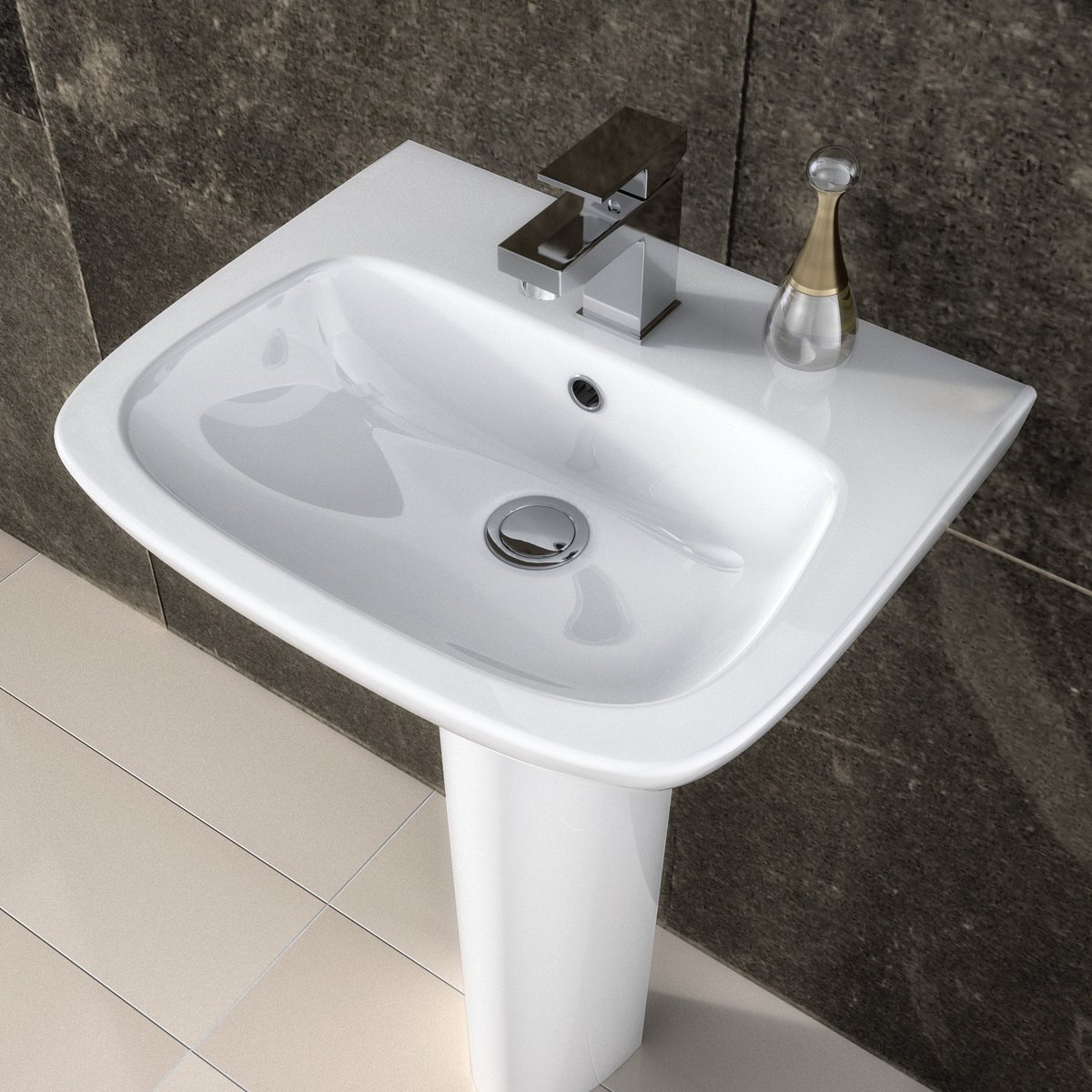 Premierbathcol's tweet photo. The Ambrose basin has a soft square profile, and is the #perfect match for the four different pan design options: https://t.co/jNz78a1Sg5 https://t.co/stX0K8xm00