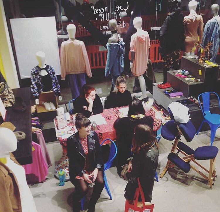 Amazing to have so many of you join us last night for <a href="/EmptyShopMCR/">The Empty Shop</a> sale launch party! #themptyshop2017