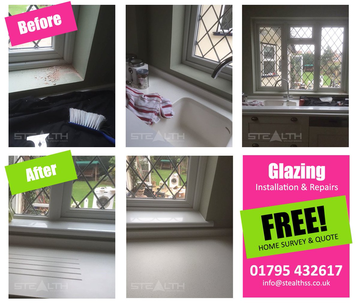 stealth_ssl's tweet photo. UPVC #Window board installed for a smarter look &amp; finish. 
In need of a repair/upgrade in your home? Call on 01795 432617 #HomeImprovement https://t.co/w8tRpReN78