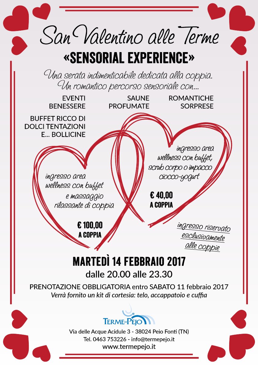 AptValdiSole's tweet photo. Voglia di una serata diversa tra innamorati? 
Scopri l'offerta speciale per tutte le coppie alle #Terme di #Pejo!
https://t.co/UTOyjuE4Is https://t.co/wpJHpui6Ui