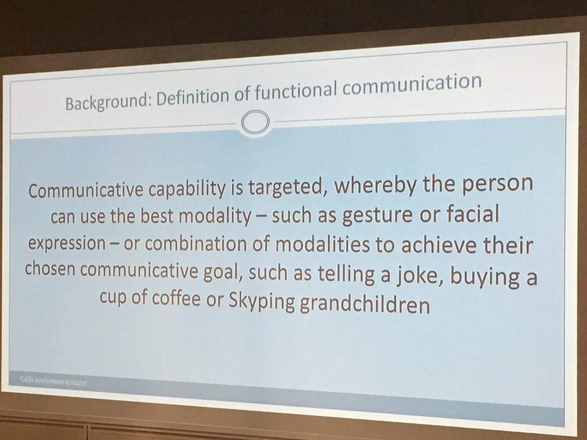 WorldStrokeOrg's tweet image. @ShigginsC at #CATs2017 with her doctoral research exploring early supported discharge rehab for PWA #AphasiaResearch