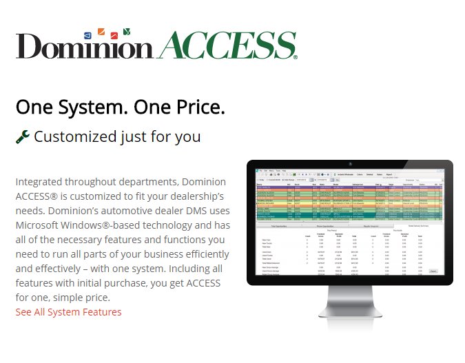 DominionDealer's tweet photo. Store your history forever! With #DominionACCESS there’s no additional charge for archiving data. https://t.co/uyypR1kg1b https://t.co/BWCHArhquC