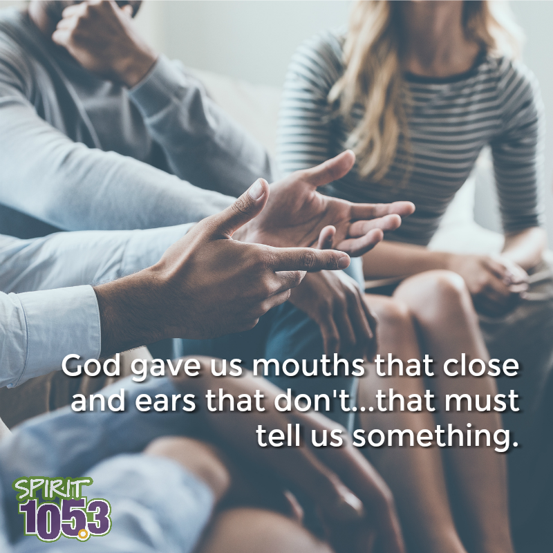spirit1053's tweet photo. A thought to lift your Spirit. -Steve &amp; Amy https://t.co/xUvd3zwdn6