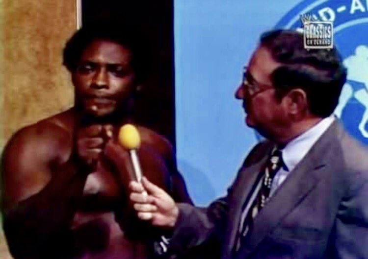 wrestlerweekly's tweet photo. In honor of Black History Month WRESTLER WEEKLY honors a wrestler a day throughout February! Day 9 is #SKIPYOUNG #SweetBrownSugar #NWA #MACW https://t.co/brG5Z9G3Om