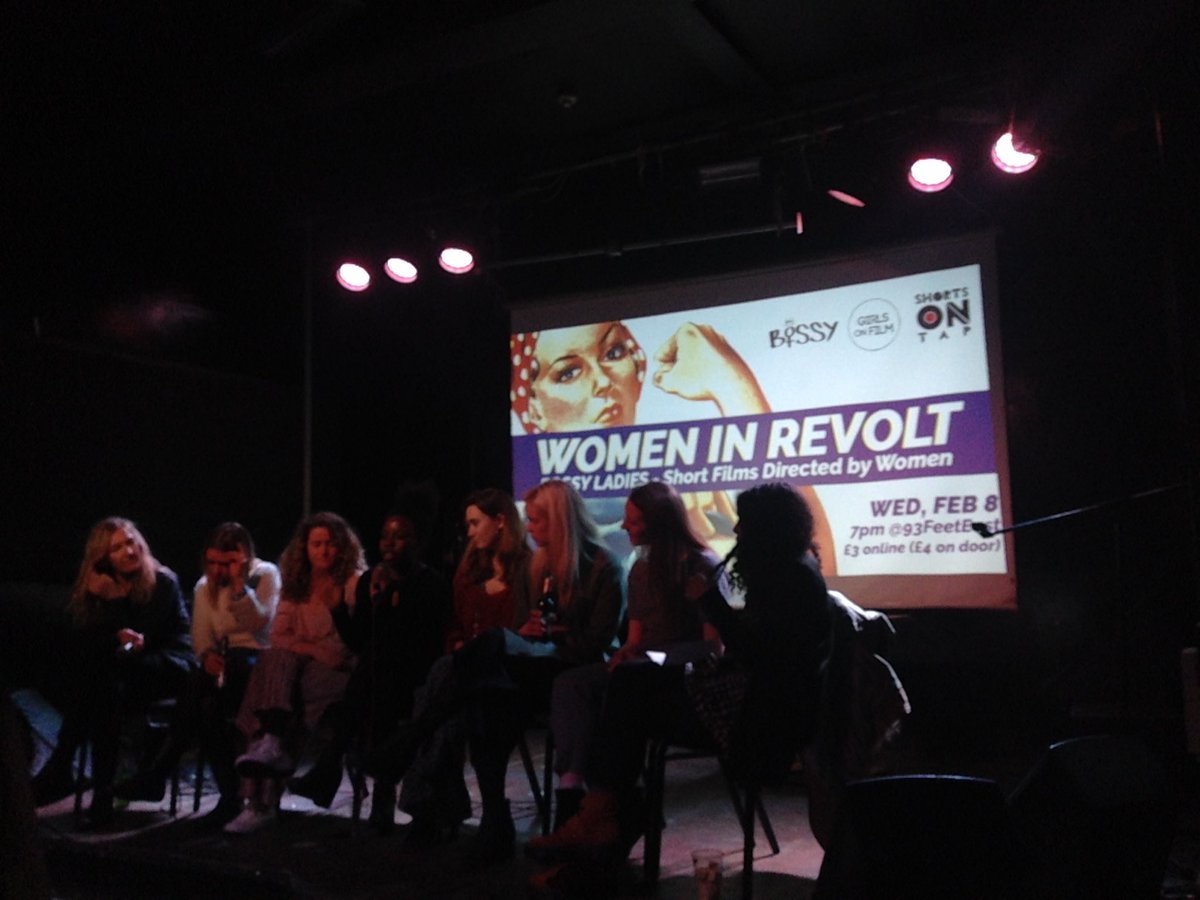 Thank you for having me last night! Loved performing... @bossyforum @shortsontap @girlsonfilmLDN. An incredible evening #womeninrevolt