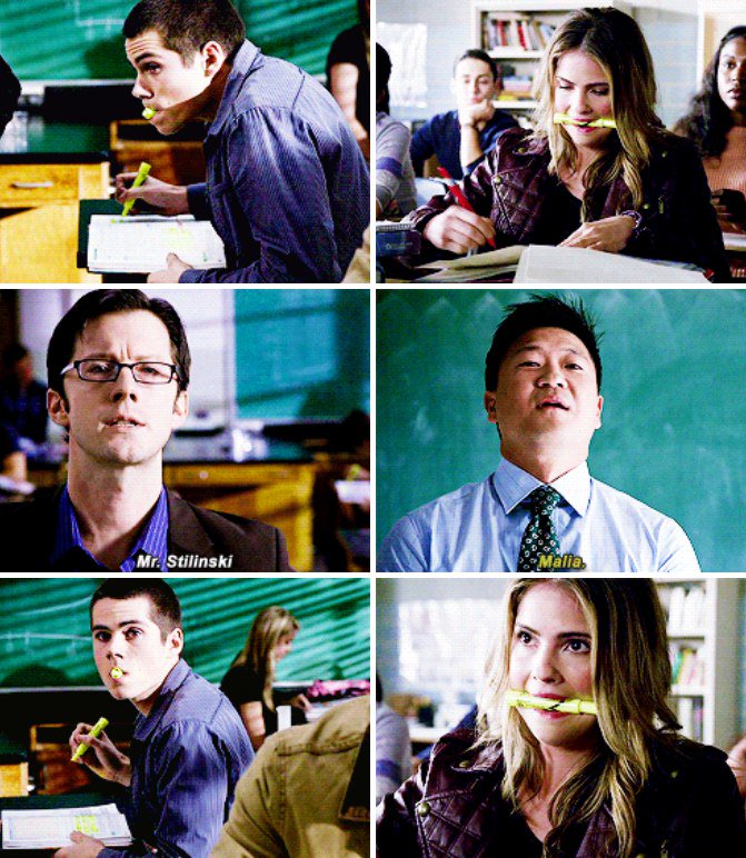 — Мистер Стилински.
— Малия.

#TeenWolf #Stalia