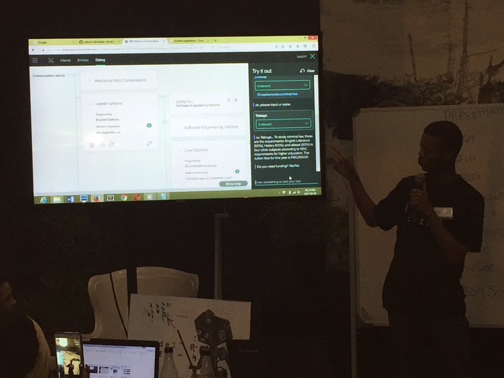 aliabadreldin's tweet image. IBM Bluemix Code-off presentations in action @rwlord @CatSolazzo @JenStammers