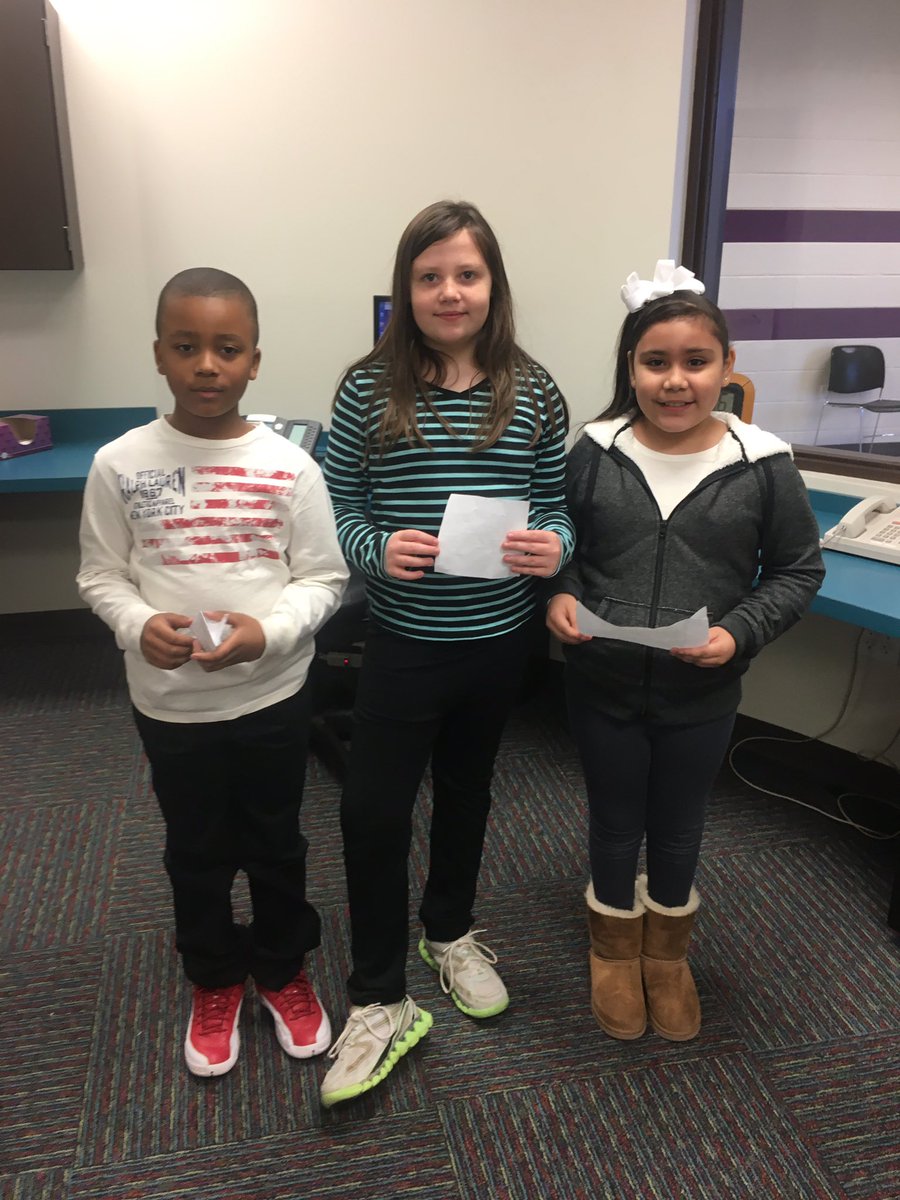 BCESMustangCity's tweet photo. Today's "Moment in Black History" presented by Quintreveon, Carli, & Angelique, highlighting Muhammad Ali #4thGrade #MsPerry #BCEStrong💜 https://t.co/toslVIWncU