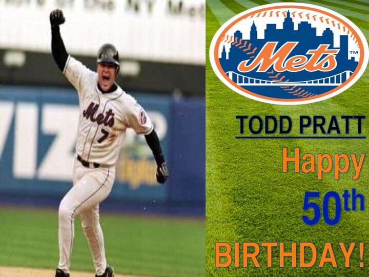 Happy Birthday to Todd Pratt. The former Met turns 50 today. 

Pratt hit .265 in 276 games for the 