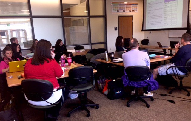 Here in CCSD - collaborating with teachers across the state in Add+Vantage Math.