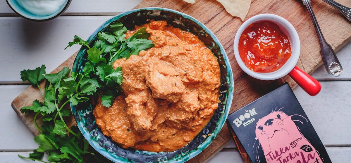the_Urbanbites's tweet photo. Chicken Tikka Masala con los mejores ingredientes de @boomkitchen, uno de los productos estrella de la caja de Eneros. #Ñamñam #foodie https://t.co/WDfu1OSWUf