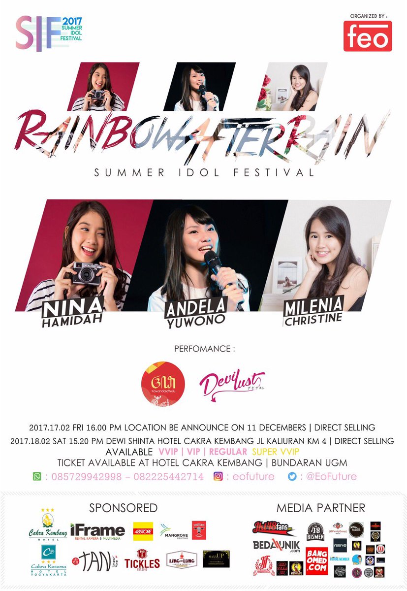 deamarella_p's tweet photo. Jadi nanti malam jam stg9 aku bakal live di instagram "deamarella03" &amp; aku bakal bagi tiket VIP gratis lho!❤️ gimana caranya?liat next tweet https://t.co/PbF8mBVnrl