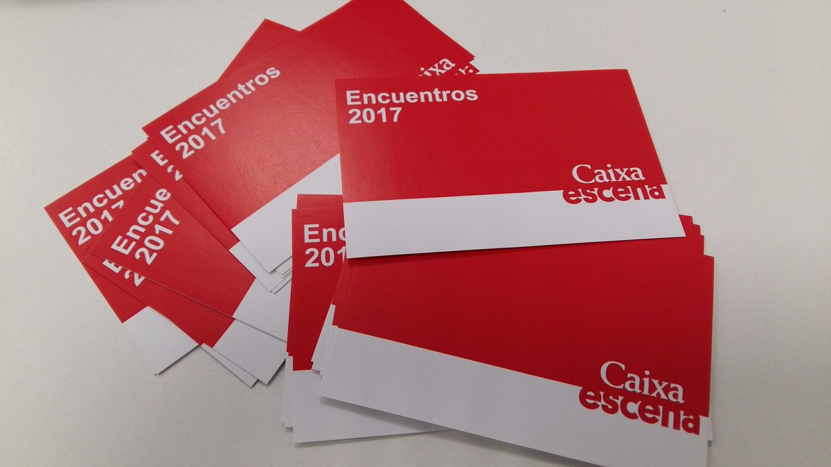 buenoposmoltbe_'s tweet photo. Todo a punto! mañana empiezan los Encuentros #CaixaEscena fin de semana! Madrid nos espera @educaixa @FundlaCaixa #hazteatro #aportada https://t.co/2Jcw1iV6Ma