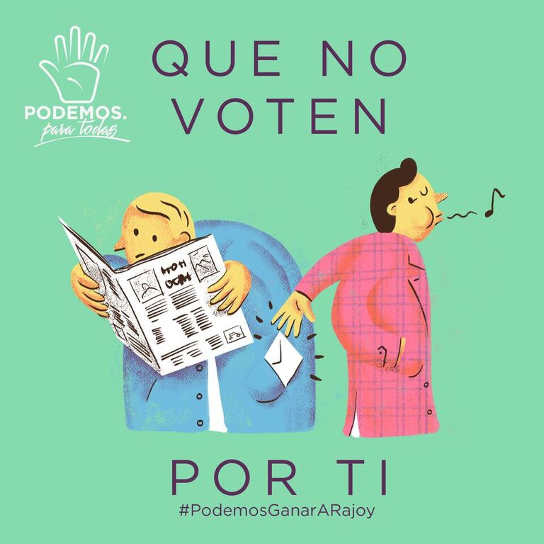 ConchiAbellan_'s tweet photo. No estamos ante una votación más, estamos ante una de las votaciones más importante de Podemos.https://t.co/je0QaNp3wc #PodemosGanarARajoy https://t.co/7aGsupgyig