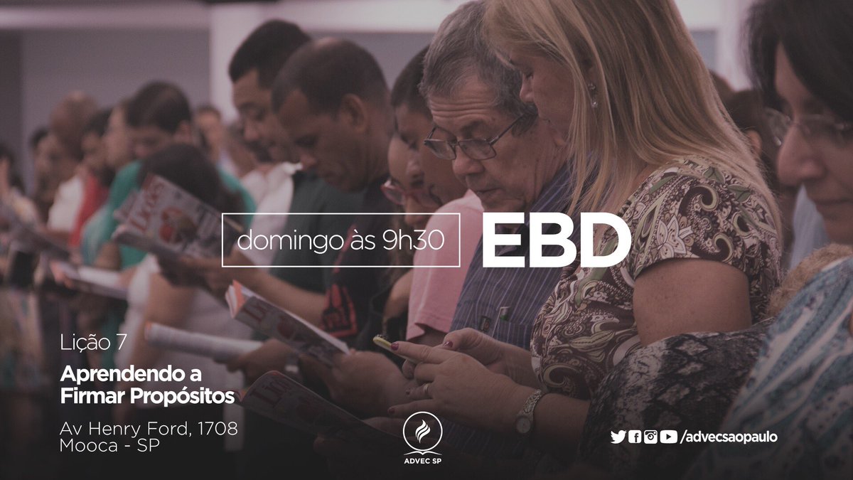 advecsaopaulo's tweet photo. #VempraEBD #SomosUmnaEBD #EscolaBiblica https://t.co/fHoxBpc6TE