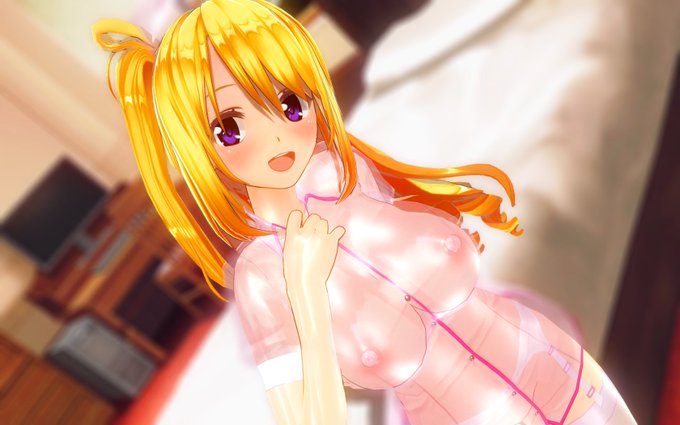 透けテカナース服#CM3D2 #カスタムメイド3D2 