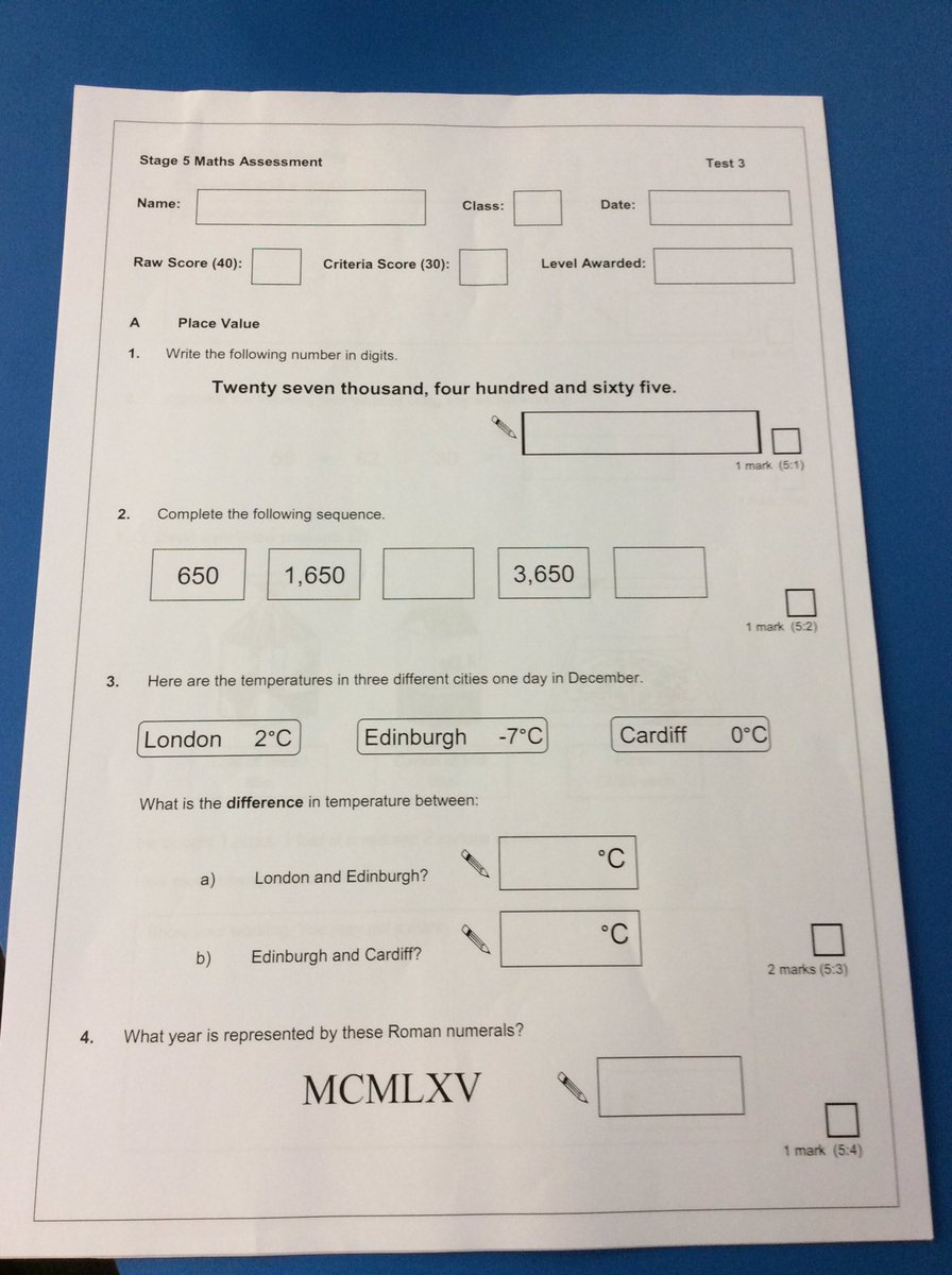 Class5Aspull's tweet image. This morning we did a maths test. #assessmentweek