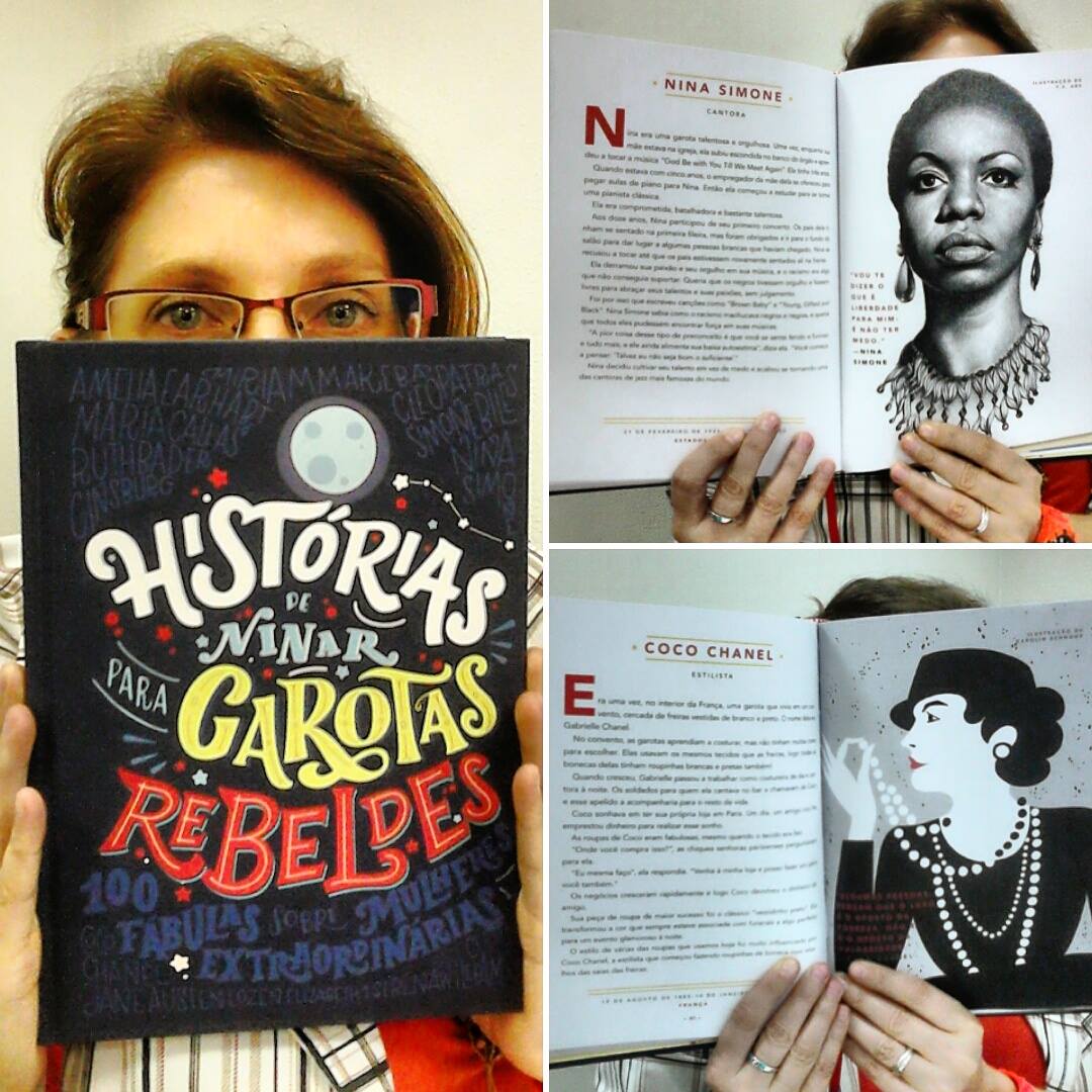 Em Fevereiro, publicamos no Brasil o livro Histórias de ninar para garotas rebeldes, projeto de <a href="/TimbuktuMag/">Timbuktu Labs</a> financiado pelo @kickstarter. ♥