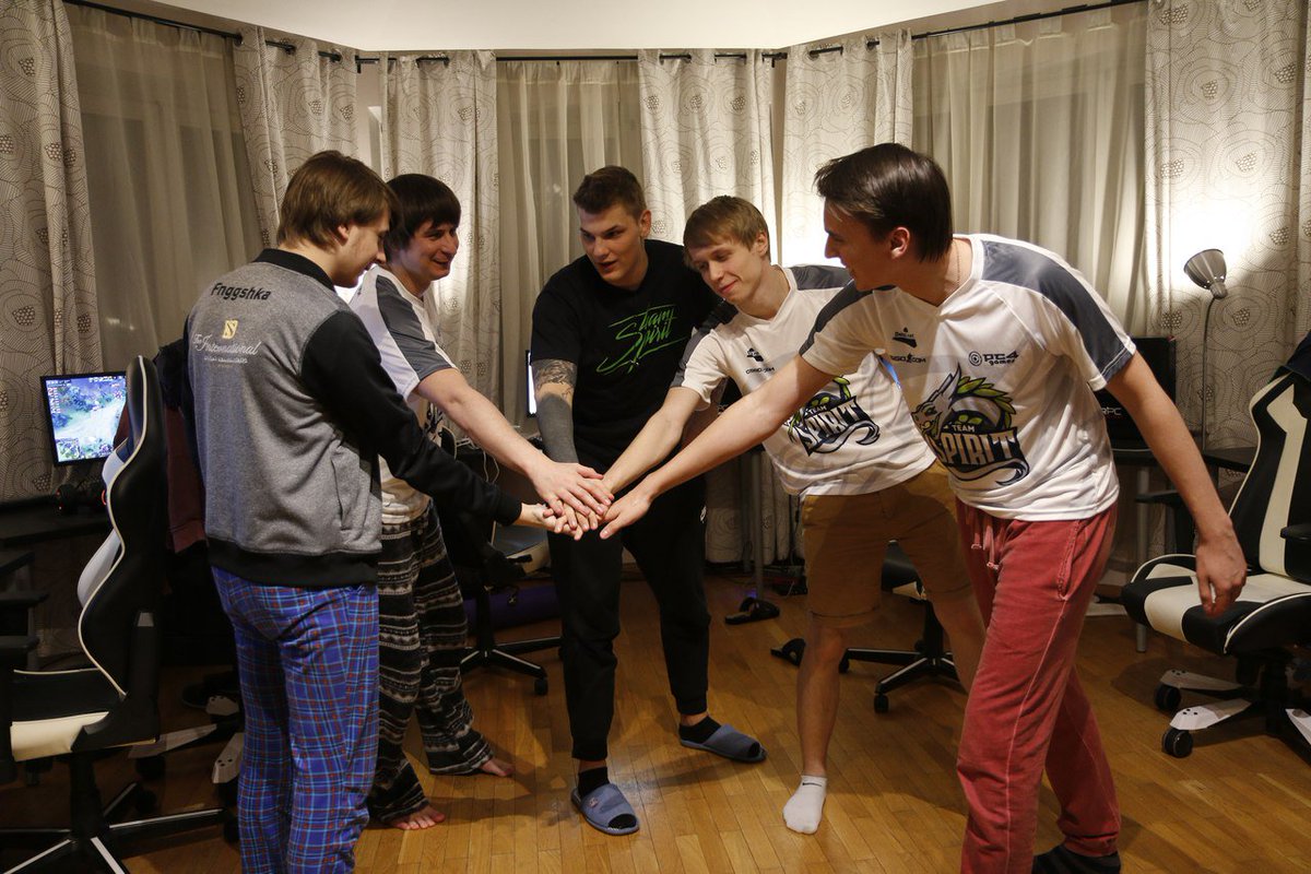 Team__Spirit's tweet photo. More bootcamp photos here! Special edition for our most curious fans 😉 https://t.co/LHyYpKO1nL #SpiritBootcamp #Dota2 https://t.co/66G19XO0na