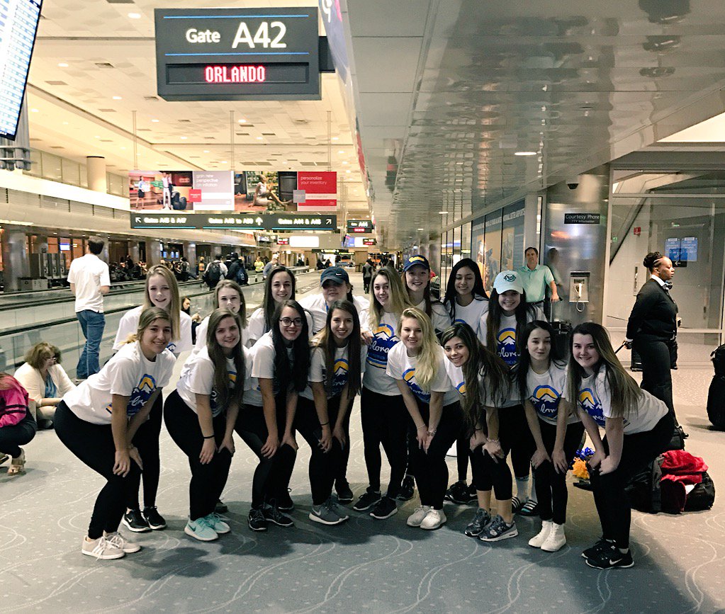 WR_CHEER's tweet photo. Officially Orlando bound! 💙💛 https://t.co/7LSohyeXcE