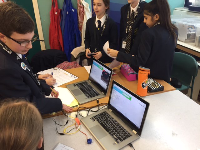 bedescp's tweet photo. Some of our amazing ideas being worked on, but we are running out of faraday to spend! IEP Challenge Fun :-) https://t.co/nlOVINKk2H