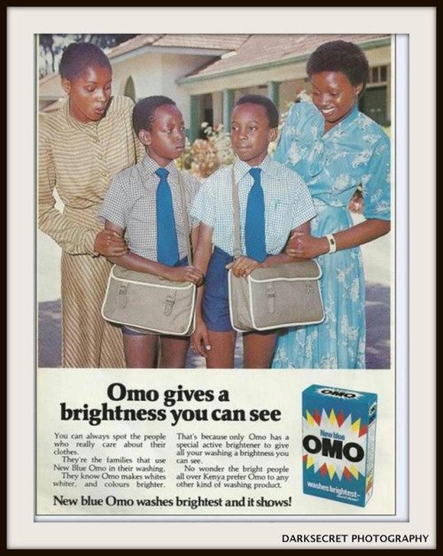 FarabaleCo's tweet photo. "Omo super blue Omo, washes even brighter and it showssss"

Major throwback! Omo detergent advertisement. #vintage #tbt #farabale https://t.co/y1ju1kWUtS