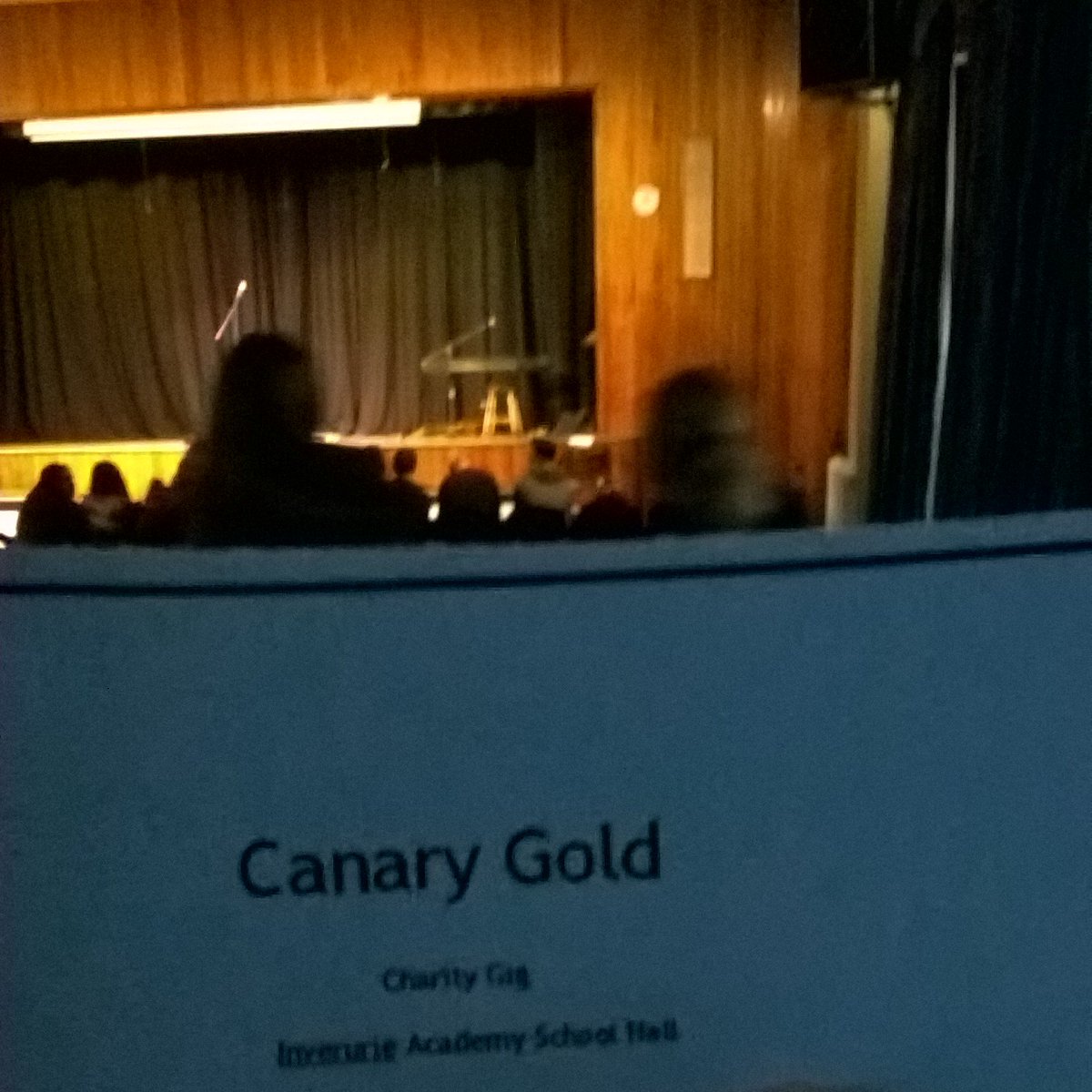 InverurieHT's tweet photo. Canary Gold - fundraiser for Rwanda - you heard it here first! #INtotalent #INtovales https://t.co/Krgxx01QlU