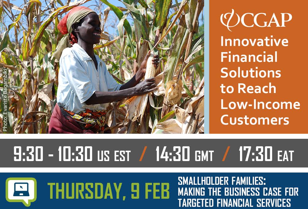 FinDevGateway's tweet photo. .@CGAP live chat on #Smallholders starting soon! Join the discussion w/ speakers from @Uganda_Telecom & @Nathan_Inc https://t.co/eRcKTOWoKh https://t.co/nP6mpVCbcA