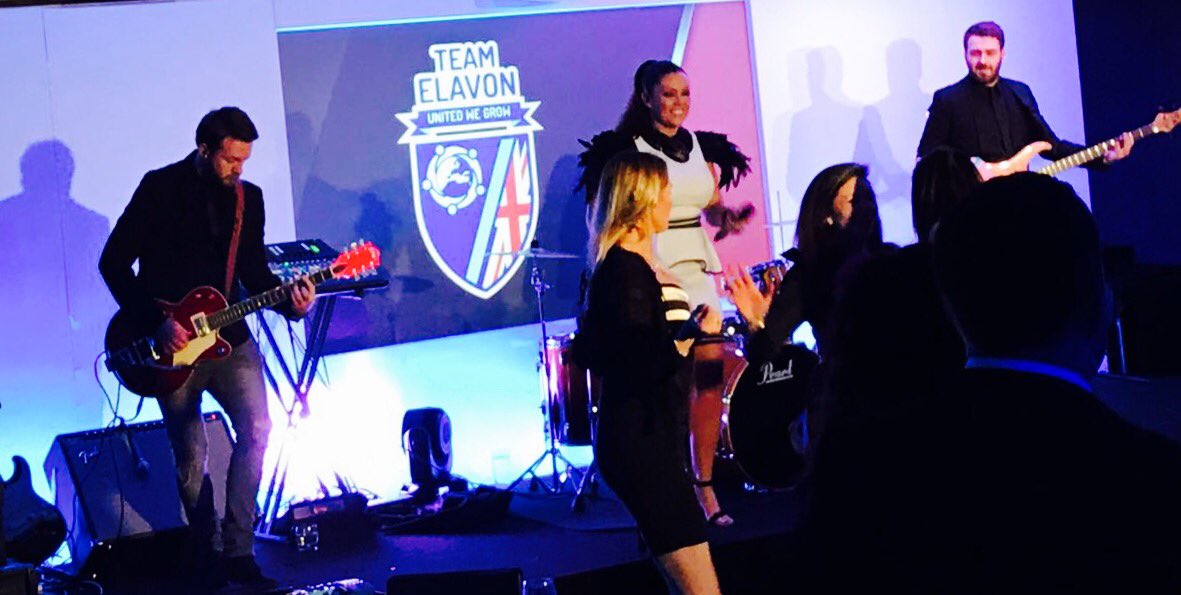 theedgeband's tweet photo. Great gig last night for Elavon's awards evening at the Hotel Football, Old Trafford 👍🏻😬 @scarlettent @hotelfootballuk @elavon https://t.co/ECZ4frtvEs