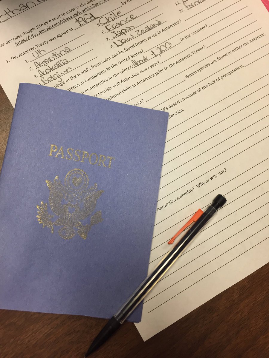 ShaughnessySra's tweet photo. Our first passport stamp comes from Antarctica as we learn about this frozen wonderland. 🇦🇶#cmslegacy #1phasd #worldcultures #passportstamp https://t.co/bYnIZJMQtQ