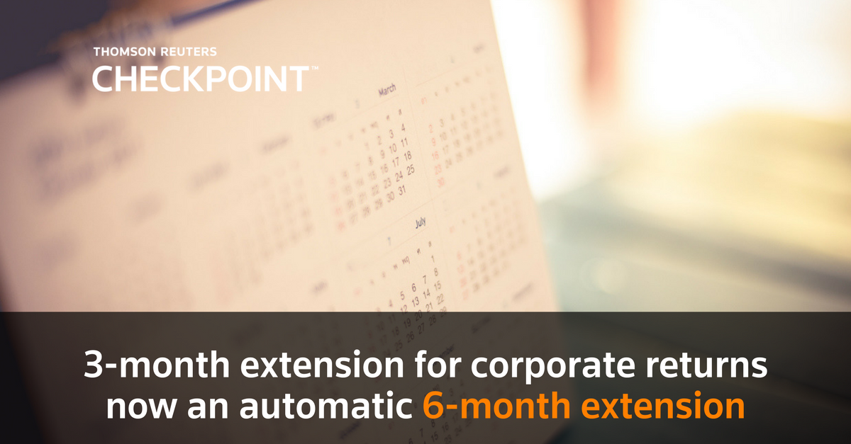 TRTaxAccounting's tweet photo. #IRS confirms: calendar year C corporations can get 6-month #filingextension https://t.co/Ai7bcO6uaR https://t.co/xtonJ2IPji