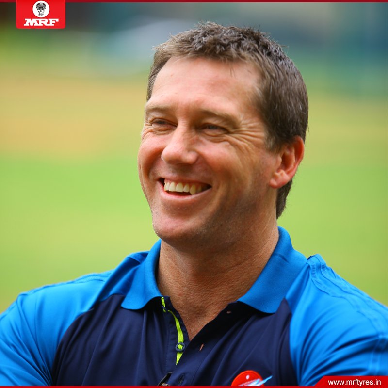 Happy birthday to pace bowling legend and Director of the MRF Pace Foundation, Glenn McGrath! 