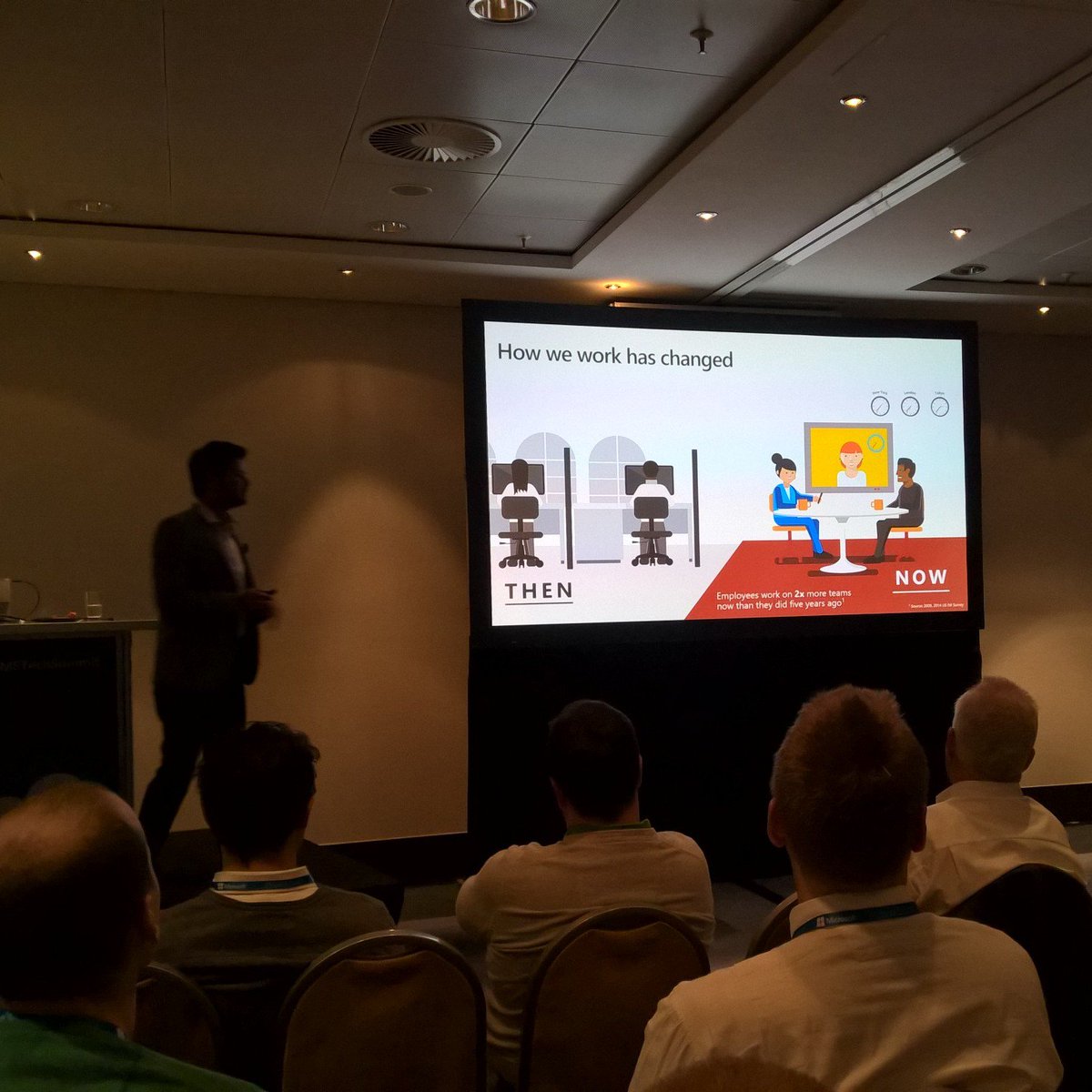 dirico_io's tweet photo. "How we work has changed" - Recht hat er. Ziel: Individualität in #Teams bringen #agile #dirico alle 2 Wo. neue Version #MSTechSummit https://t.co/NvQIIUgXPO