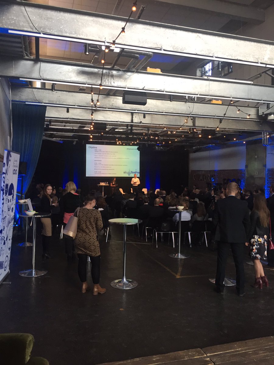 mirossi's tweet photo. It starts now! #digisupervalta #Suomi100 @AccentureFI @AaltoUniversity @Sisaministerio @Apotti_hanke @Puolustusvoimat @SuomenTulli @raja https://t.co/N1bmyaAc9H