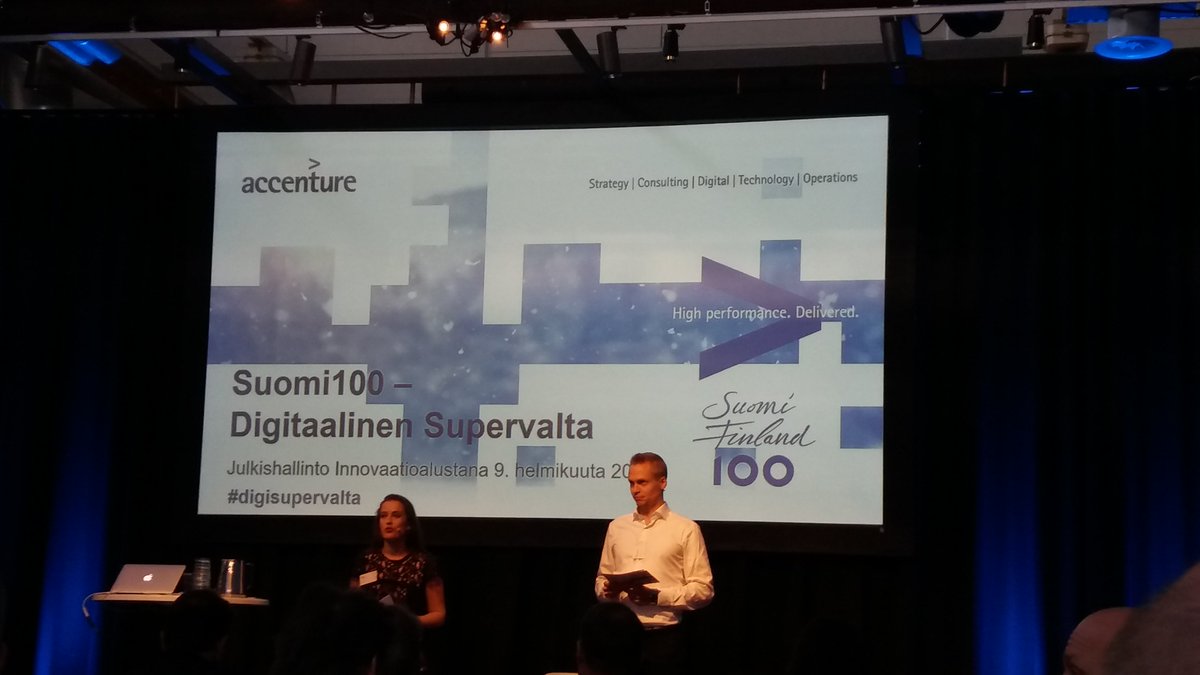 AaltoUniversity's tweet photo. #pshack100 Finals about to begin @kellohalli ! @AccentureFI #digisupervalta #finland100 https://t.co/Xa07qLUo8T