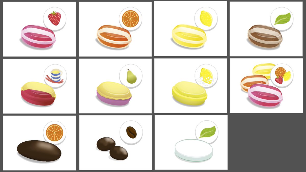 Sweet #illustrations making our mouths water in the studio today!
