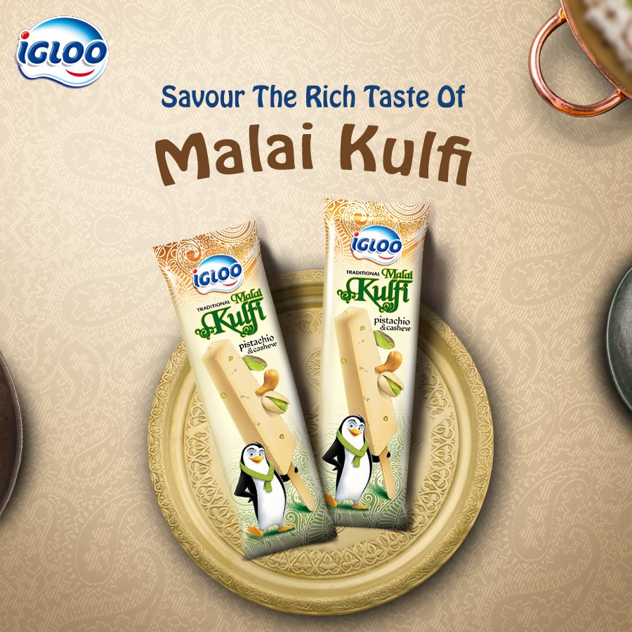 Igloo ice cream on twitter introduce a sweet ending to your spicy