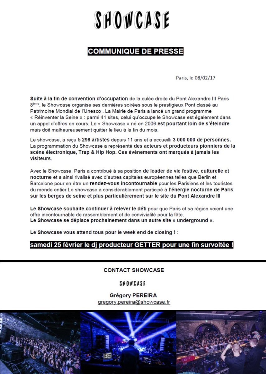 Showcase Paris tweet media