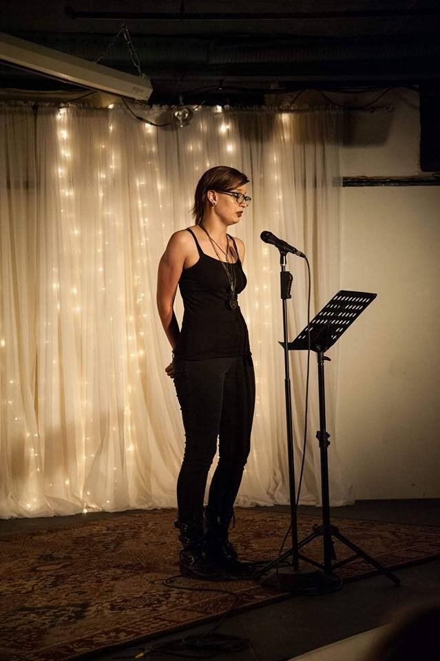 Elodie Westover, former pastry chef of <a href="/kimballhousebar/">Kimball-House</a> and <a href="/revolutiondonut/">Revolution Doughnuts</a>, joins us for our #BruiseViolet dinner. bit.ly/bruisey