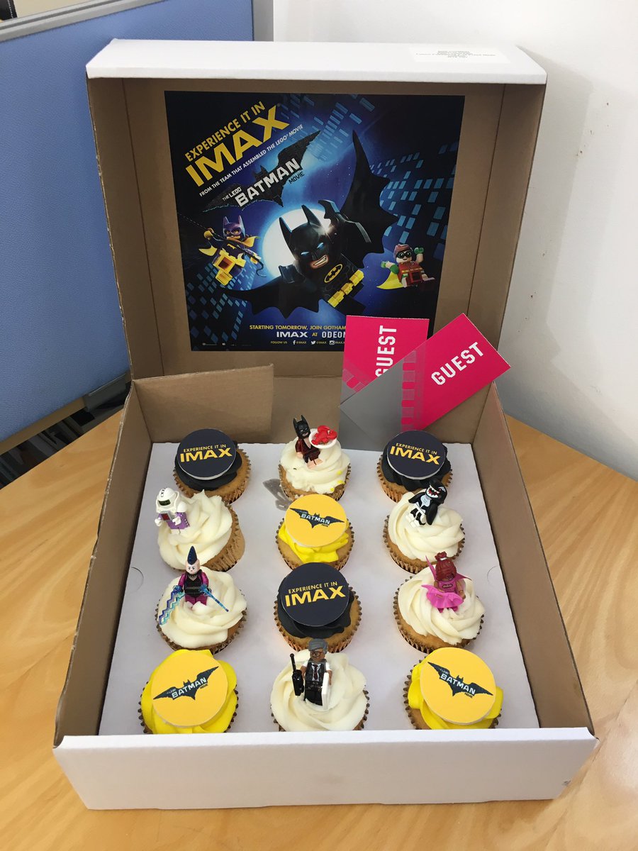 Lego Batman Cupcakes 2025