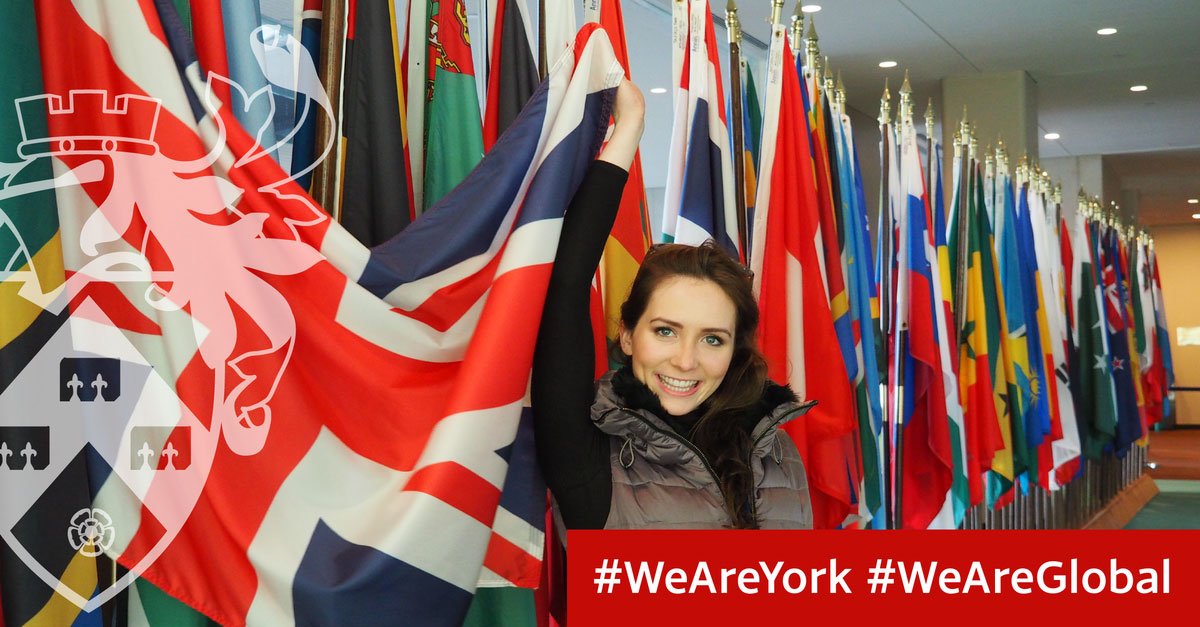 Let's celebrate! RT Uni of York is a WORLD TOP 30 UNIVERSITY for International Outlook #WeAreYork #WeAreGlobal  thndr.me/6etLWV