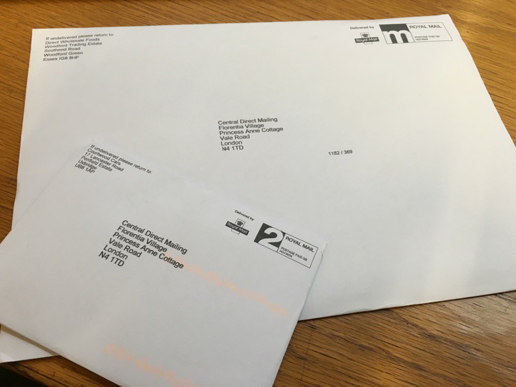 CentralDirect's tweet image. Always send a seed when posting out your mailing as that way you know @RoyalMail are doing a great job👍