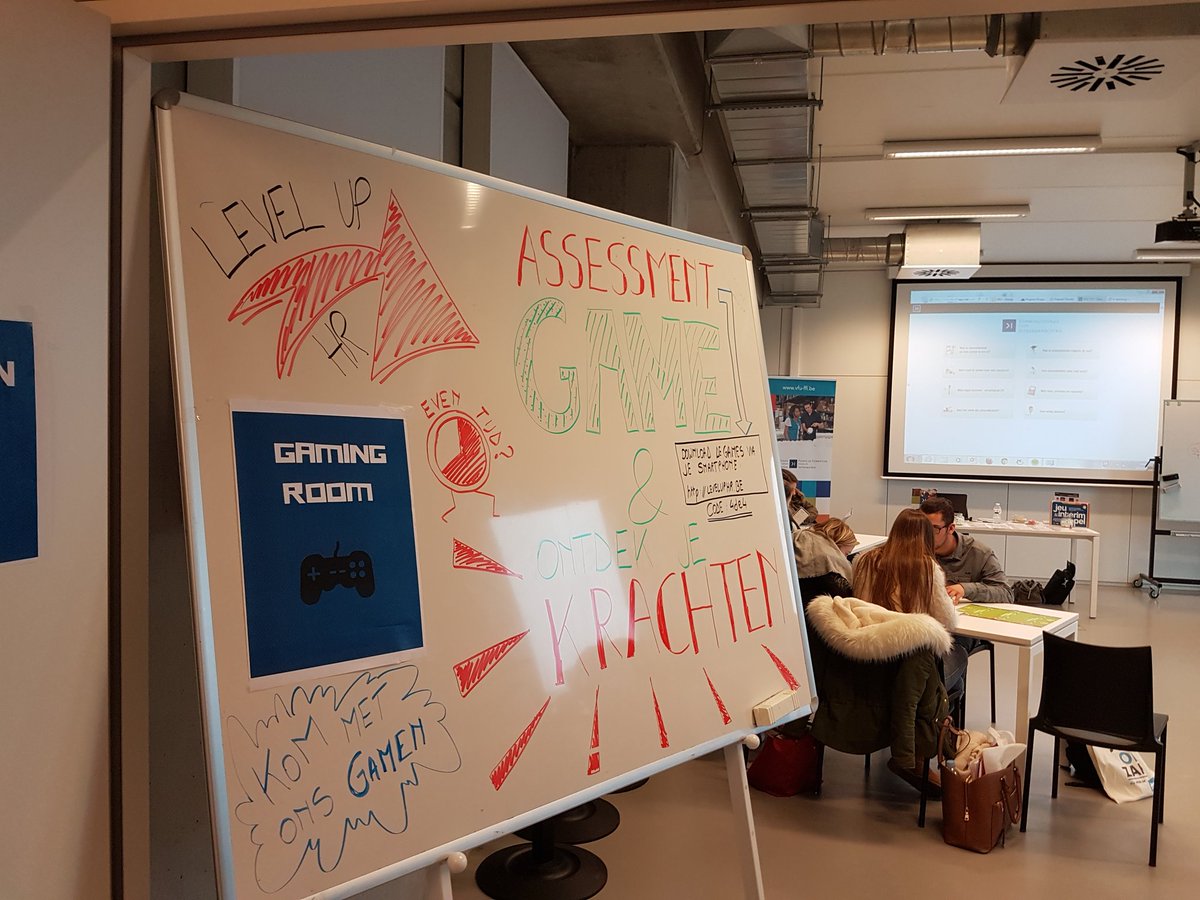 AnnickDW_TRAVI's tweet photo. #Leveluphr gaming en #interimspel old school en e-learning united op #jobbeurs @VFUFFI @StadIeper @MathVermeulen https://t.co/LMoEeyihZs