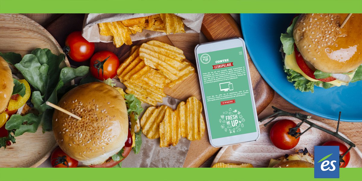 ES_Strasbourg's tweet photo. #ENVIRONNEMENT Découvrez #FreshMeUp, l'application mobile qui lutte contre le #gaspillage alimentaire https://t.co/b4TMWYCxgO https://t.co/KkpCGoJoRx