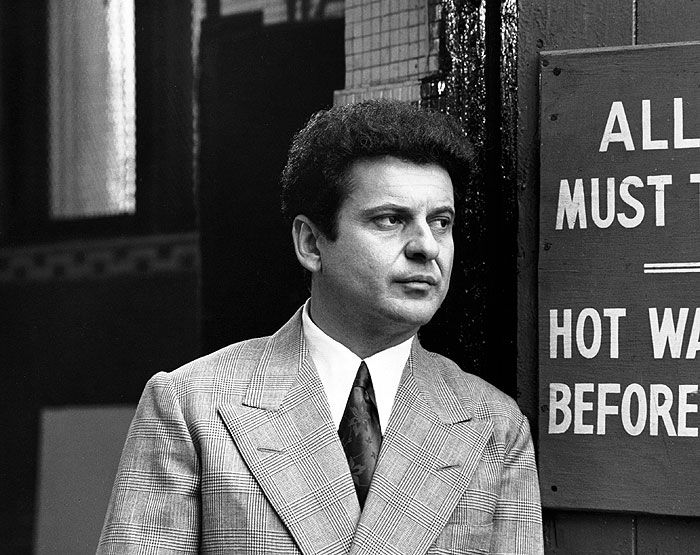 Happy birthday to Joe Pesci. Photo from Raging Bull, 1980. 